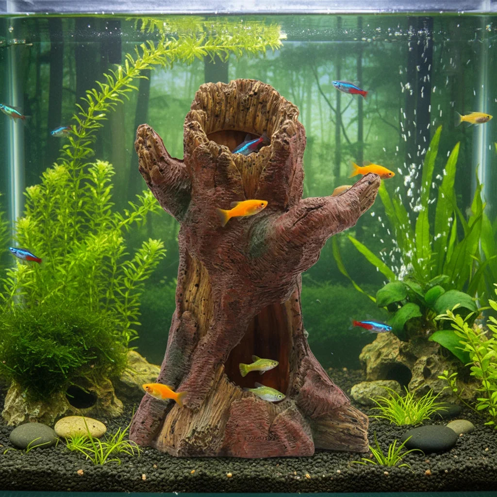 Resin Driftwood For Aquarium Terrarium Decor - MyPetDollar.com