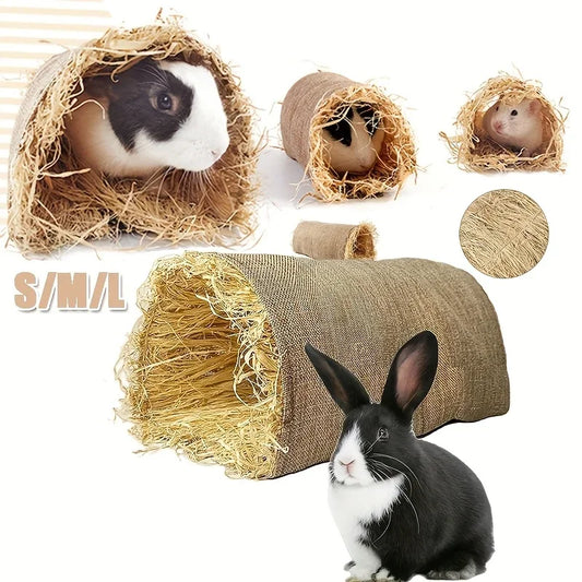 Hideaway Grass Rabbit Hideout Bunny Hideaway - MyPetDollar.com