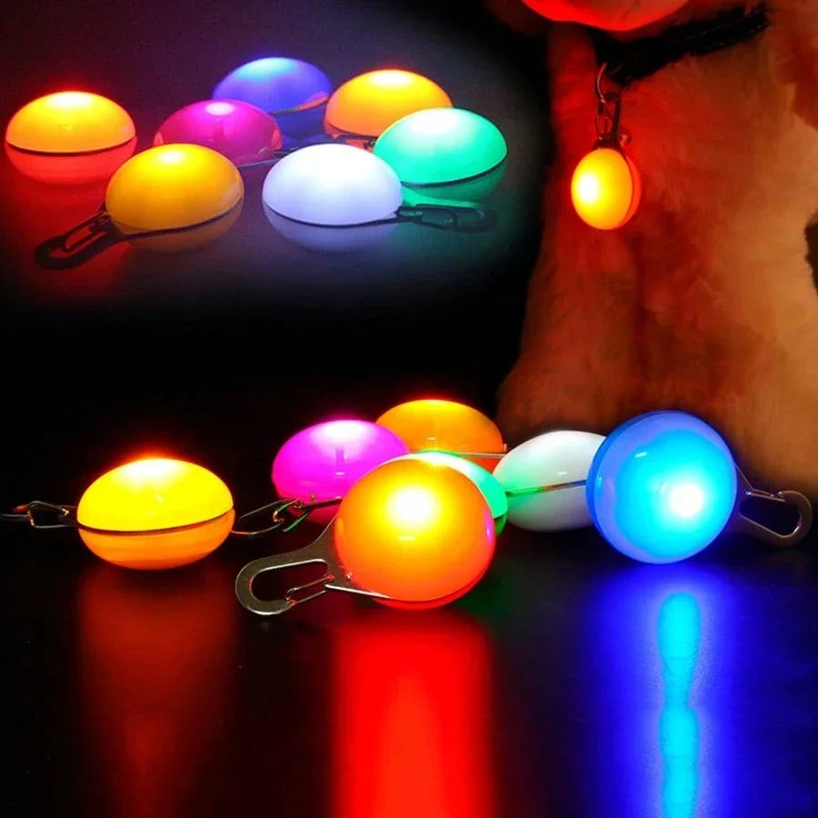 4-Color LED Dog Collar Pendant, Luminous - MyPetDollar.com