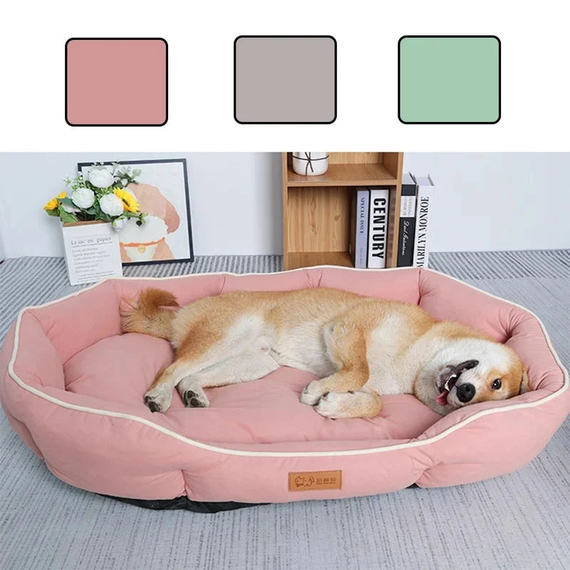 Large Dog Sofa Bed, Warm Plush Pet Sleeping - MyPetDollar.com