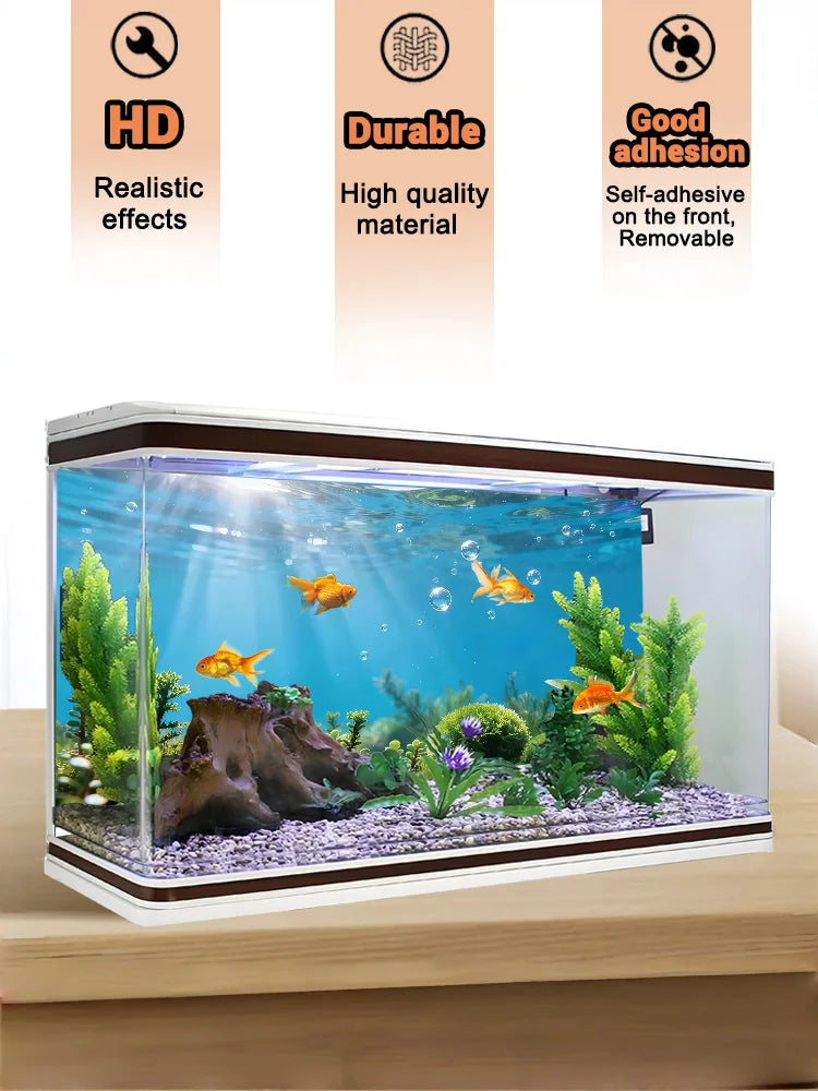 Bubble Oasis, Fish Tank Background Painting, - MyPetDollar.com