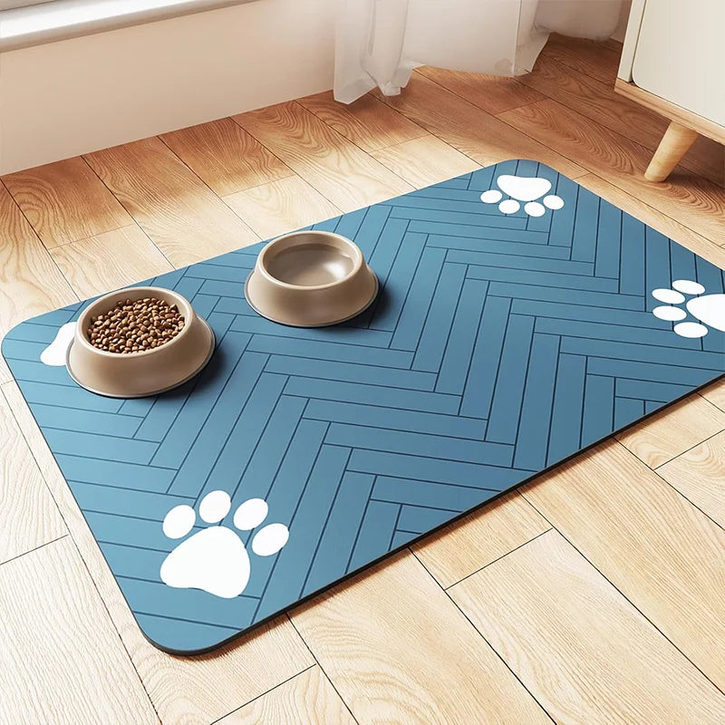 Pet Placemat Dog Food Bowl Mat Drinking - MyPetDollar.com
