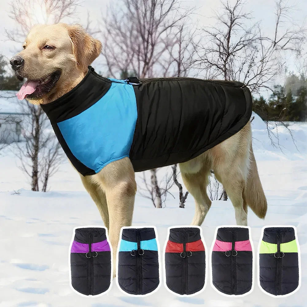 Big Dog Clothes Winter Warm Pet Vest Jacket - MyPetDollar.com