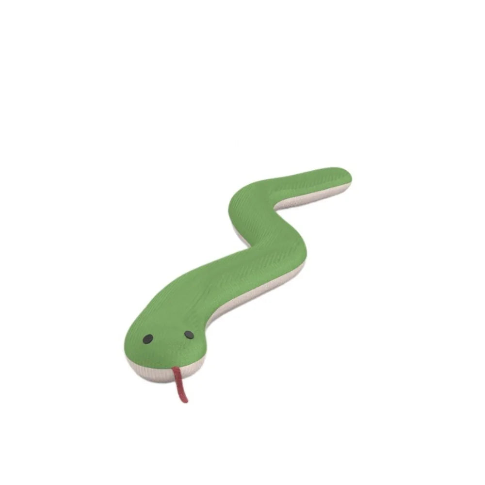 Cat Green Soft Touch Kitten Snake Shape Indoor – view 2