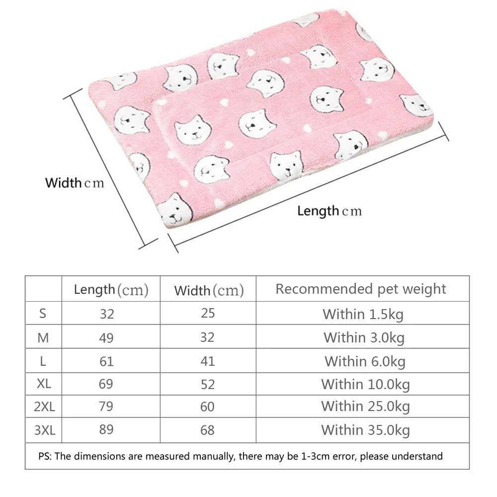 Cute Small Dog Mat Double-sided Use Winter - MyPetDollar.com