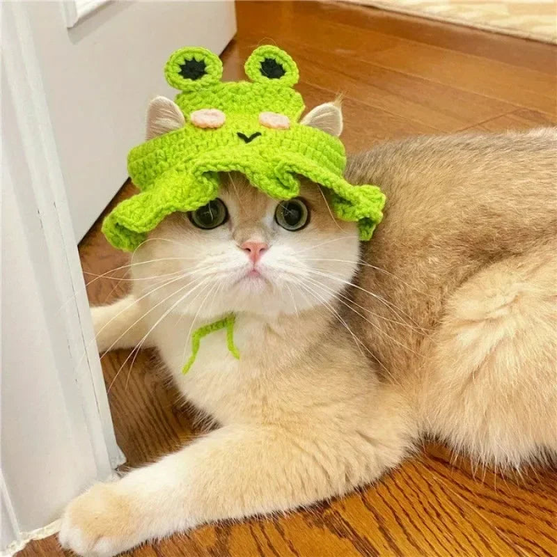 Cat Hats Elastic Cute Puppy Kittens Hat - MyPetDollar.com