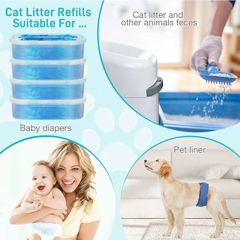 1/2/4/6/10Pc Cat Litter Refills Bag - MyPetDollar.com