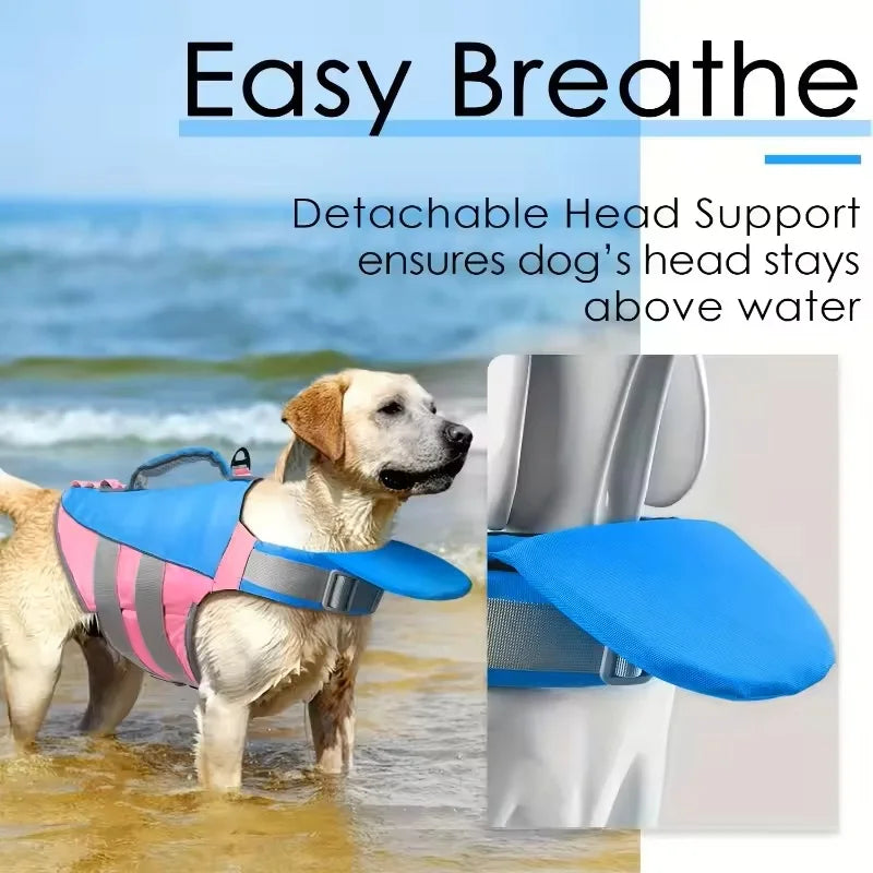 Dog Life Vest for Swimming Boating High - MyPetDollar.com