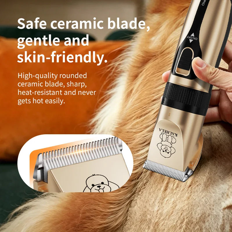 Pet Electric Grooming Clipper Kit, - MyPetDollar.com