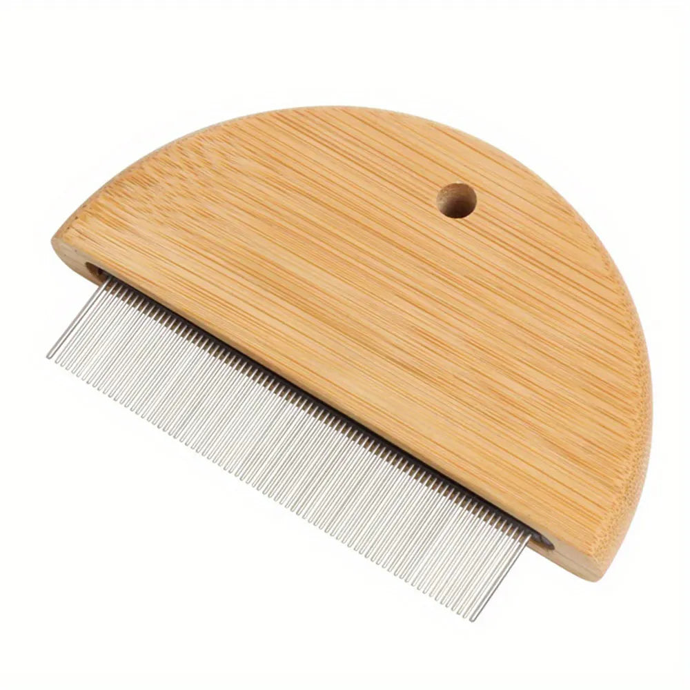 Solid Wood Pet Comb