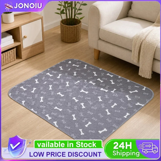 Printed Washable Dog Pee Pad Anti-Slip Pet - MyPetDollar.com