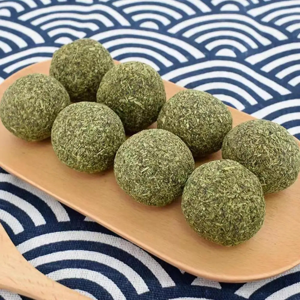 1~5PCS Natural Catnip Cat Wall Stick-on Ball - MyPetDollar.com