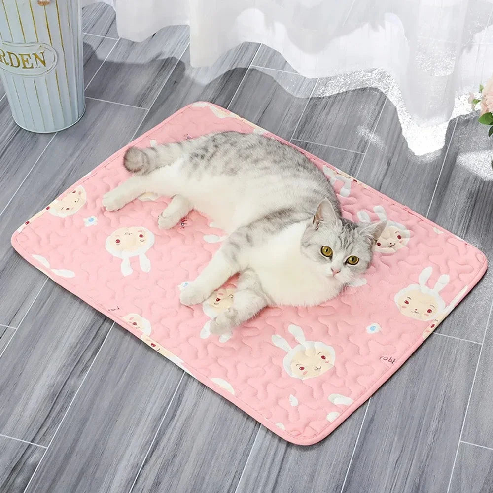 Summer Mat Pet Cooling Ice Blanket Mat - MyPetDollar.com