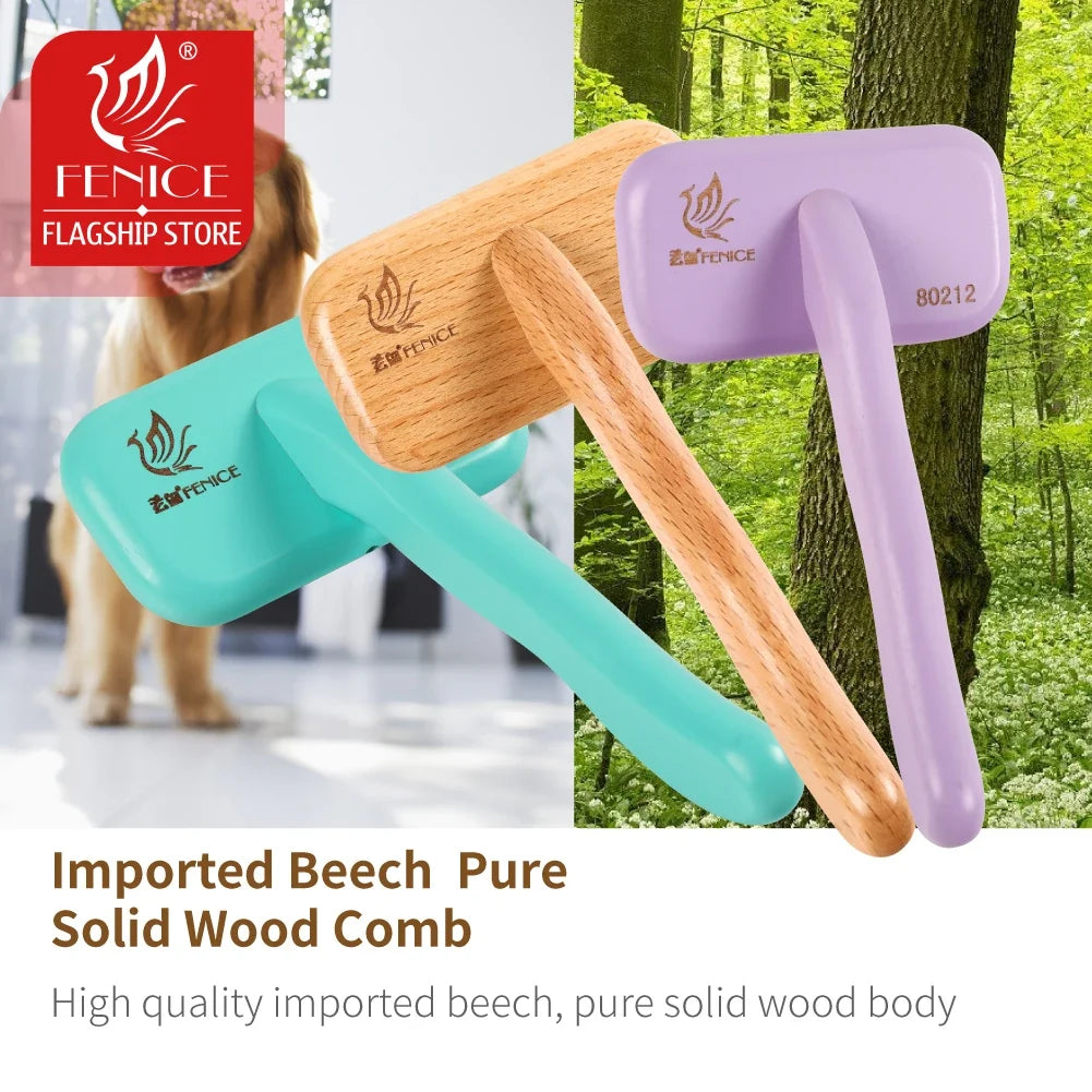 Fenice Pet Grooming Steel Shedding Long Comb - MyPetDollar.com