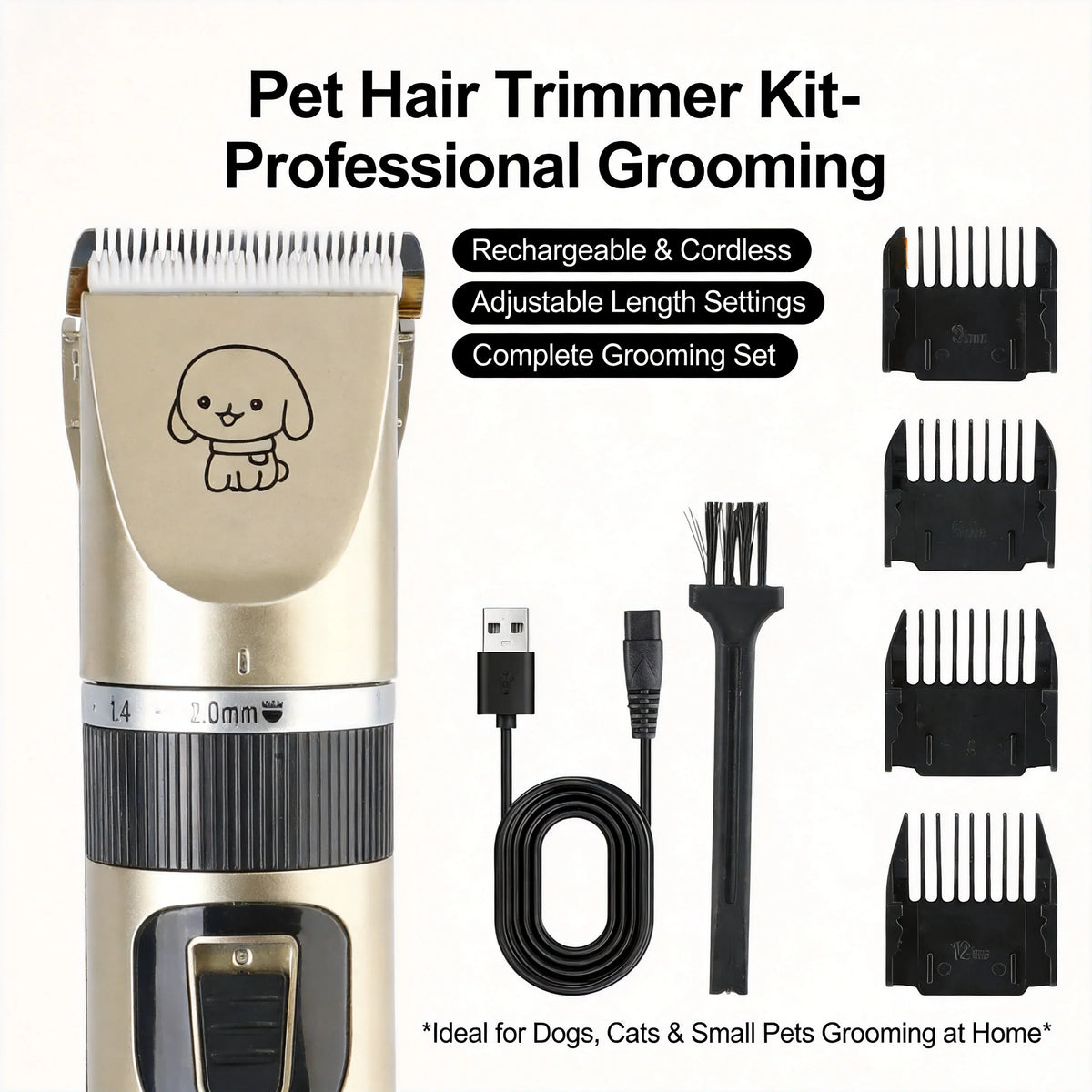 Pet Electric Clippers for Dog Cat Shaving – - MyPetDollar.com