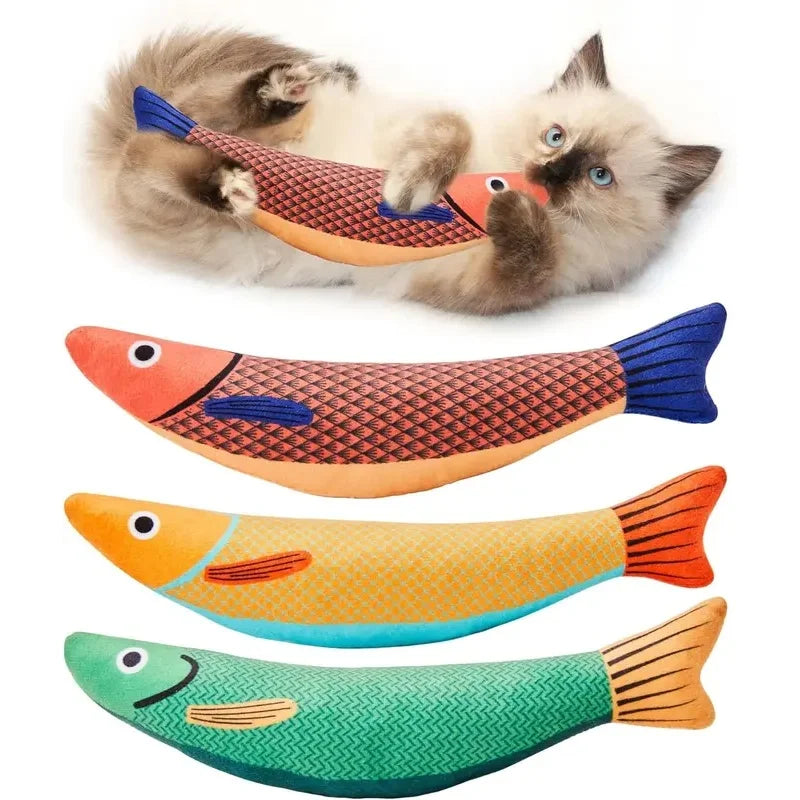 Cat Toys Fish,Teeth Grinding Catnip - MyPetDollar.com