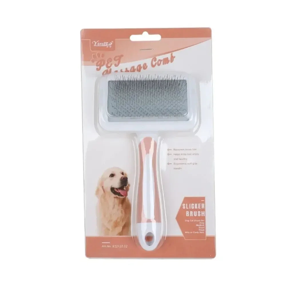 Pet Hair Shedding Grooming Comb Dog & Cat Brush – Dog Supplies