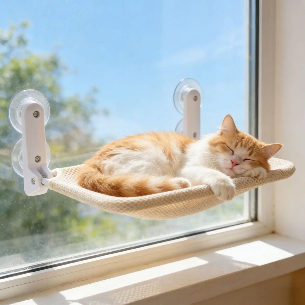 Cat Hammock Foldable Window Suction Cup - MyPetDollar.com
