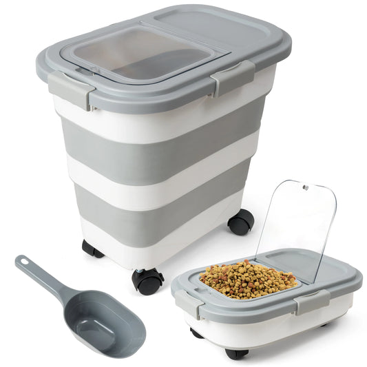1PCS Pet Food Storage Container Collapsible - MyPetDollar.com