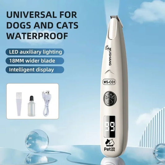 Pet Dog Electric Groomer Trimmer with LED - MyPetDollar.com