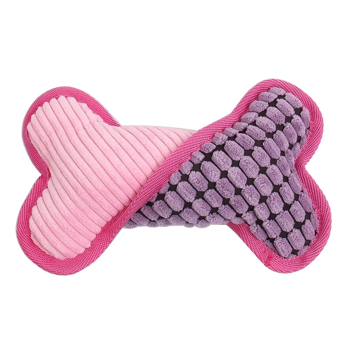 Plush Squeaky Bones Toys, Suitable for Small Medium – 3 Colors