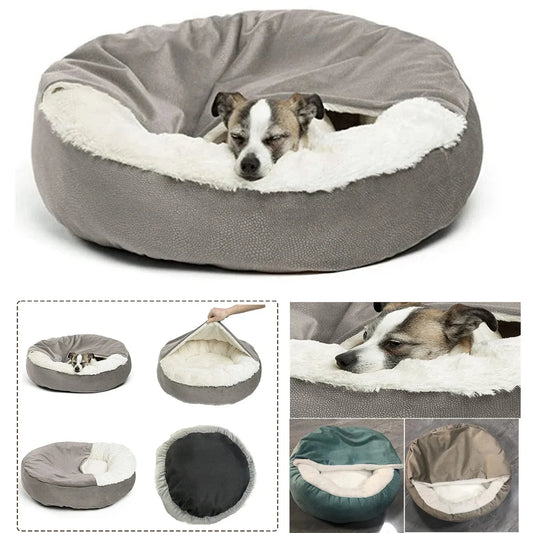 Orthopedic Dog Bed Ma Washable with Hooded - MyPetDollar.com