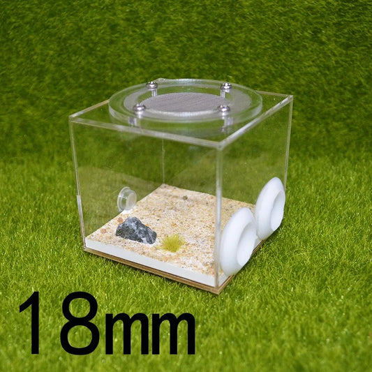 18mm Diameter Dual-tube Nest Acrylic Ant Enclosure
