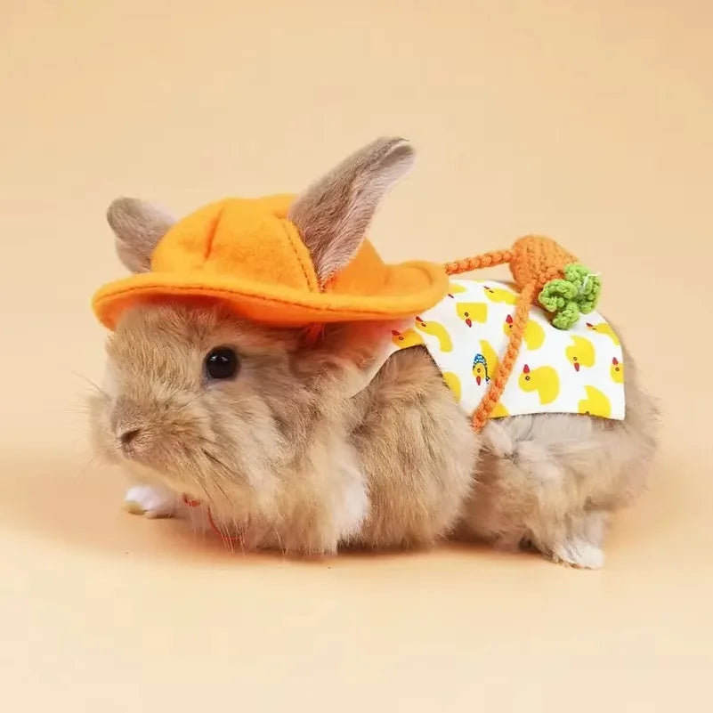 Cute Small Animals Harness Leash Set Print - MyPetDollar.com