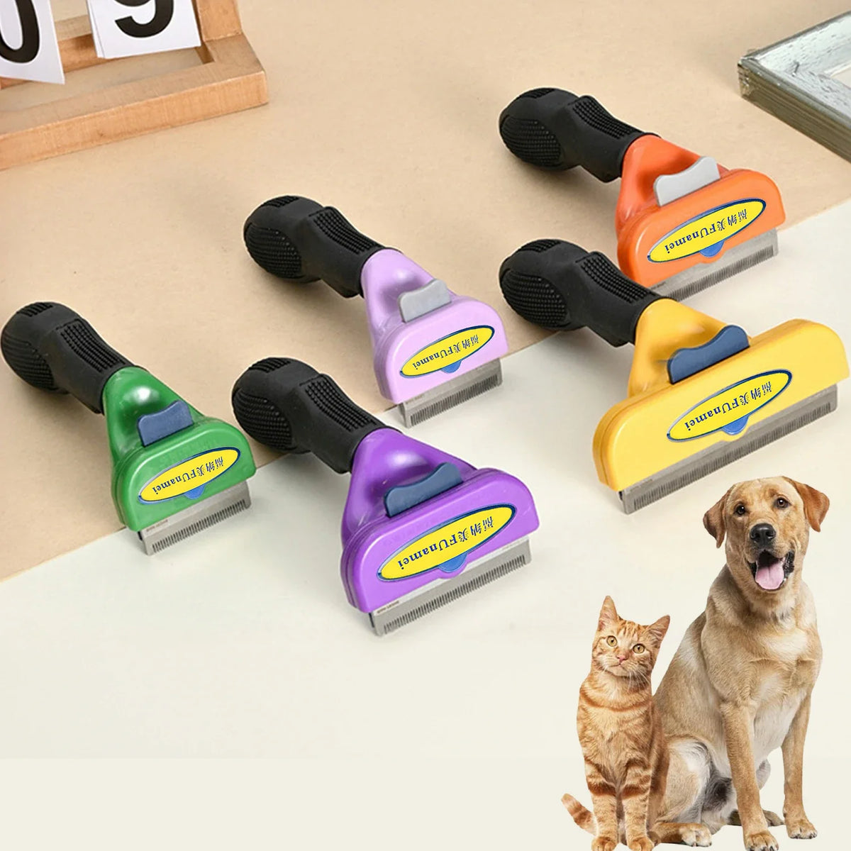 Dog Brush Grooming Accessories Pet Hair - MyPetDollar.com