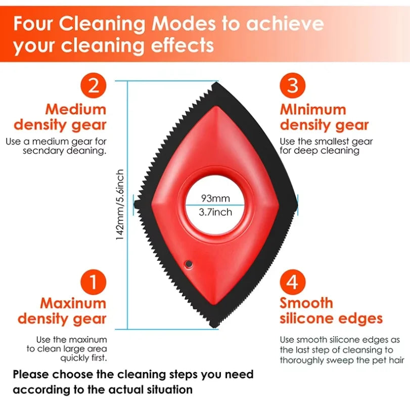 4 Modes Pet Hair Remover Comb Brush Dog Cat - MyPetDollar.com