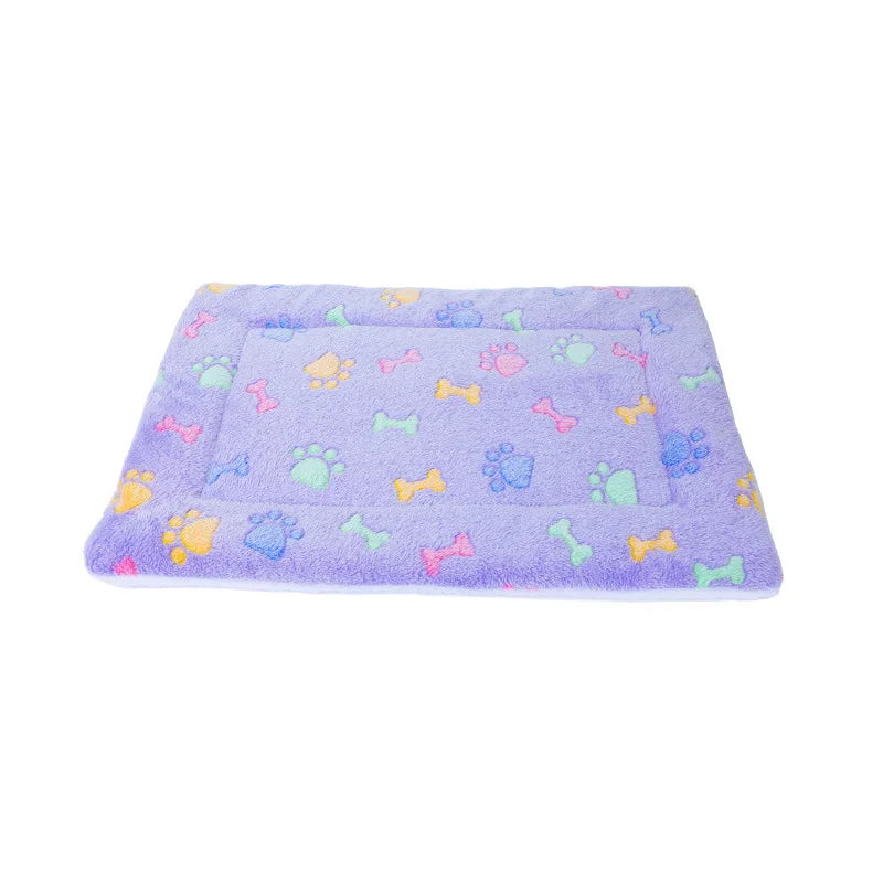 Pet Dog bed mat Thickened Flannel Soft - MyPetDollar.com