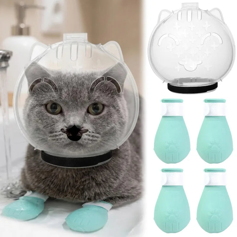 Cat Head Cover Pet Grooming Cover Accessory - MyPetDollar.com