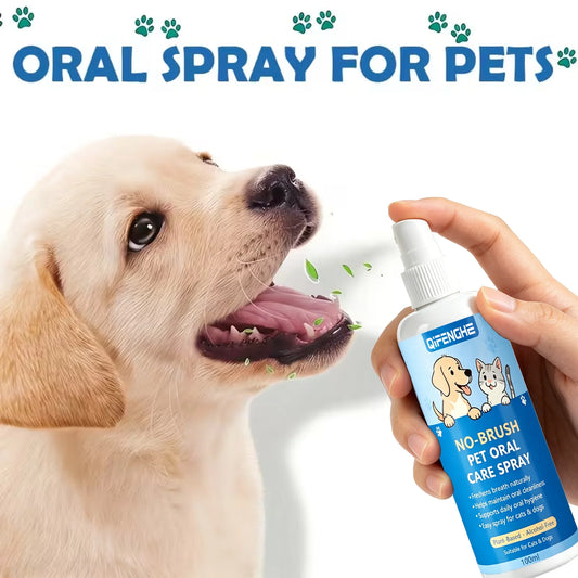 No-Brush Pet Oral Care Spray for Cats & Dogs - MyPetDollar.com