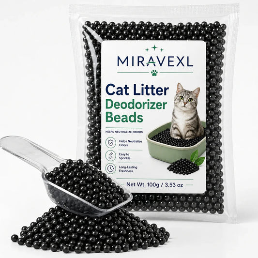 Cat Litter Deodorizer Beads, 100g Pouch, - MyPetDollar.com