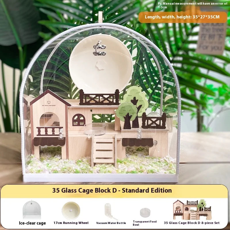 Large Two-layer Golden Hamster Cage – Small Pet Supplies