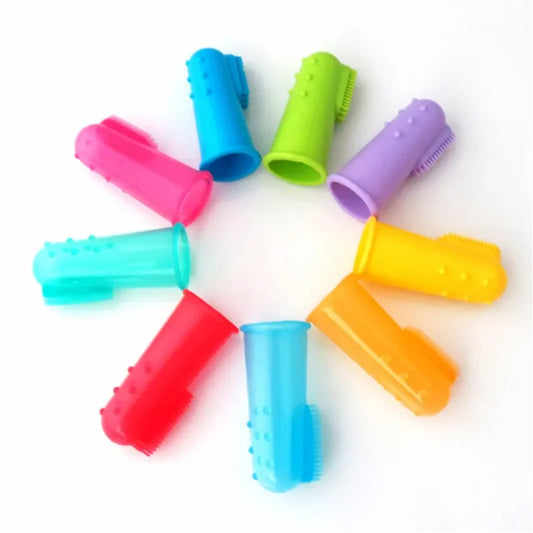 Super Soft Pet Finger Toothbrush Teddy Dog - MyPetDollar.com