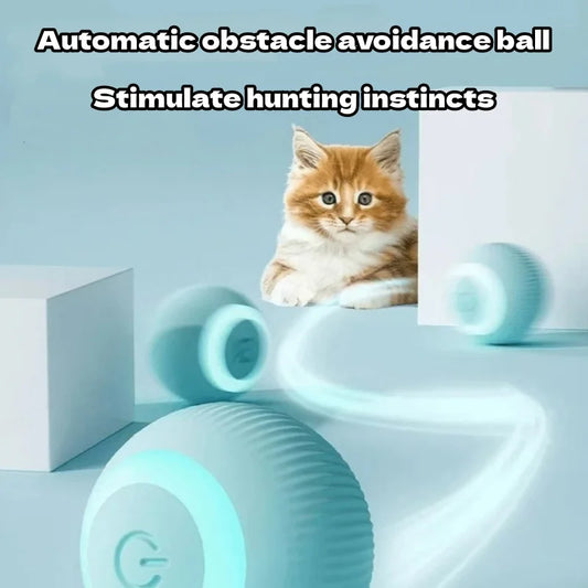 Automatic Rolling Smart Toy Ball for Pet - MyPetDollar.com