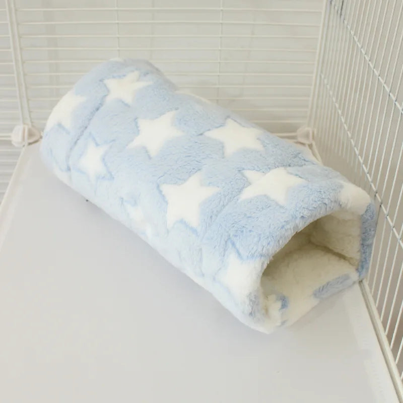 Soft Pet Channel Nest Hamster Warm Flower Branch Mouse Sugar Glider – 2 Sizes