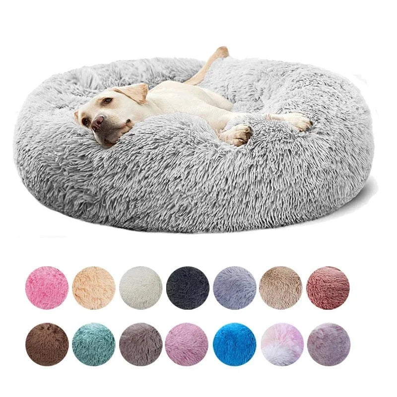 Round Pet Bed for Large Dog Bed Donut Long - MyPetDollar.com