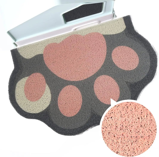 Non-Slip Cute Cat Litter Pad Box