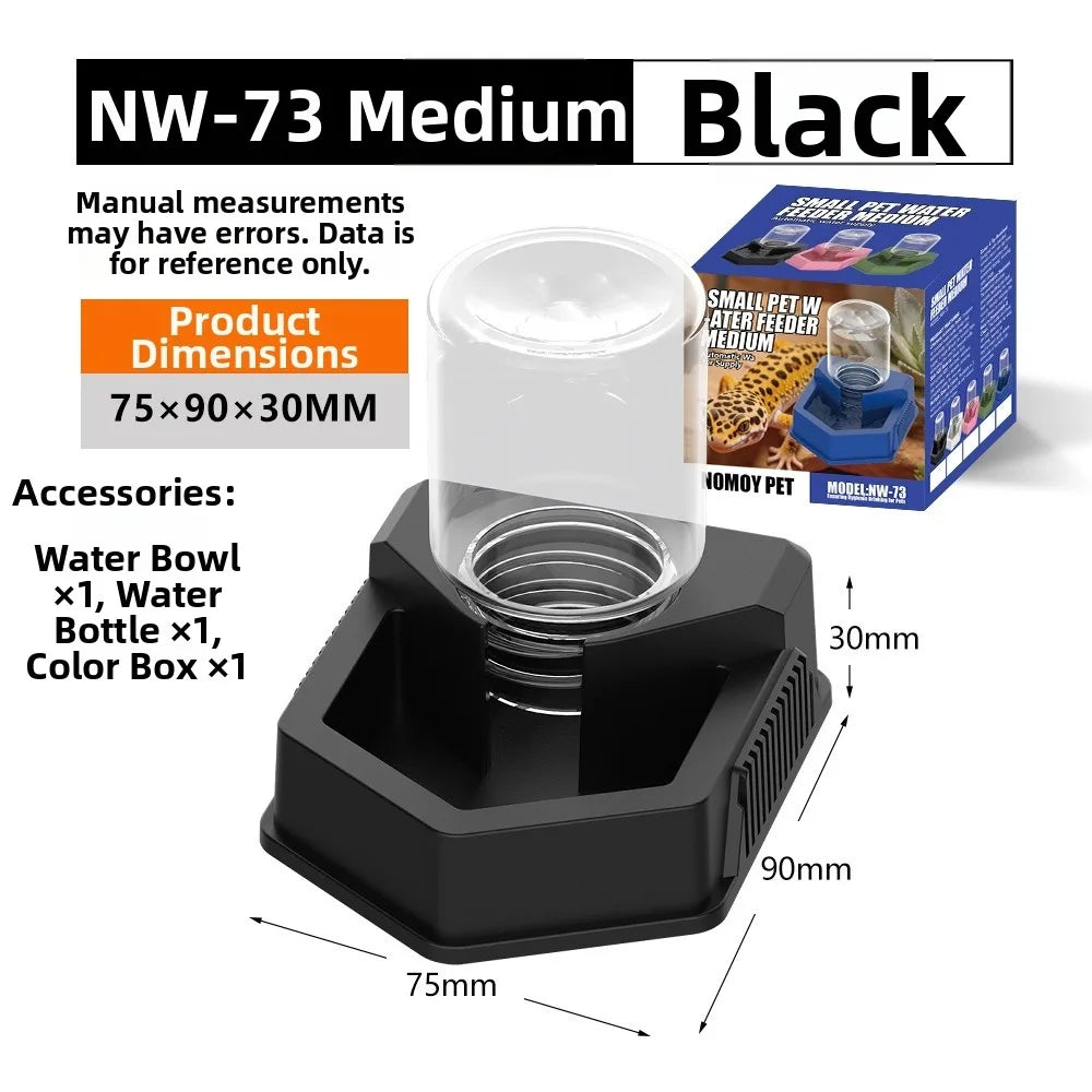 Automatic Reptile Water Dish Multi-size – 9 Colors