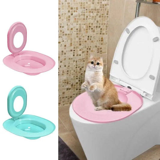 Cat Toilet Training Kit Reusable rinal Seat - MyPetDollar.com