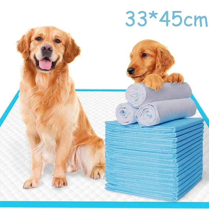 100pc Pet Diapers 33*45cm Cats Dog Diapers - MyPetDollar.com