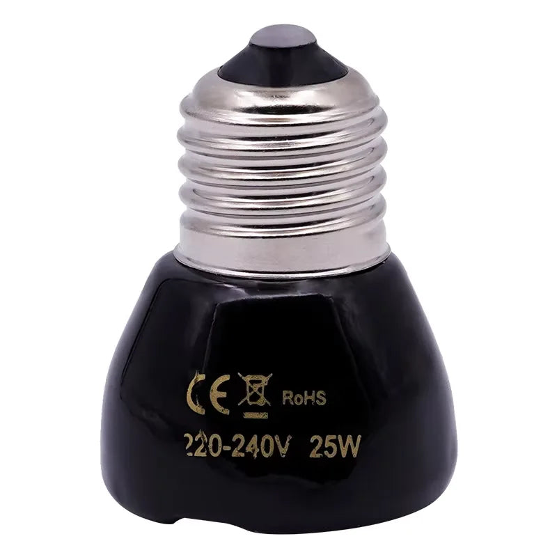 1Pcs Pet Heating Lamp Black Infrared Ceramic - MyPetDollar.com