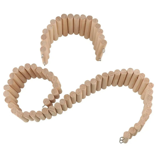 Wooden Hamster Climbing Ladder Bendable Easy - MyPetDollar.com
