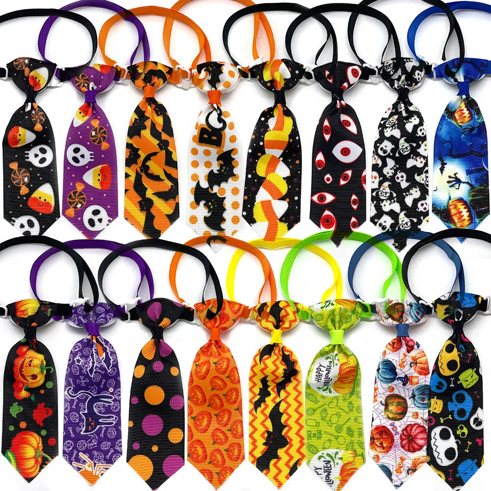 50pcs Halloween Style Pet Dog Accessories - MyPetDollar.com