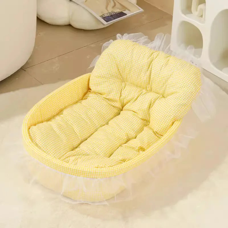 Macaron Dog Bed Pet Kennel Four Seasons Universal Winter – 3 Colors