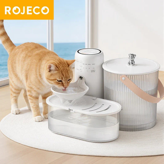 ROJECO Automatic Dog Water Fountain - MyPetDollar.com