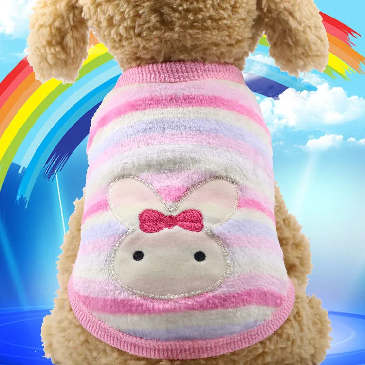 Cute Printed Clothing for Small Cats Dogs - MyPetDollar.com