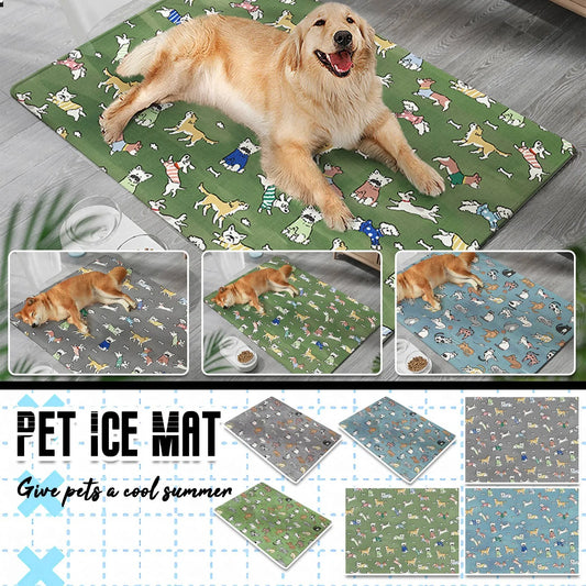 Summer Pet Cooling Ice Mattress Non-Slip - MyPetDollar.com